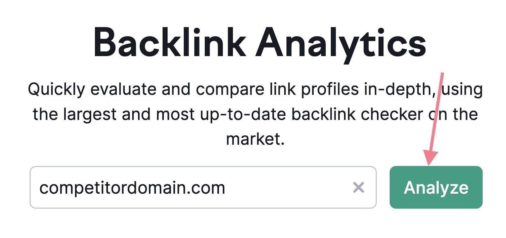 backlink analytics tool