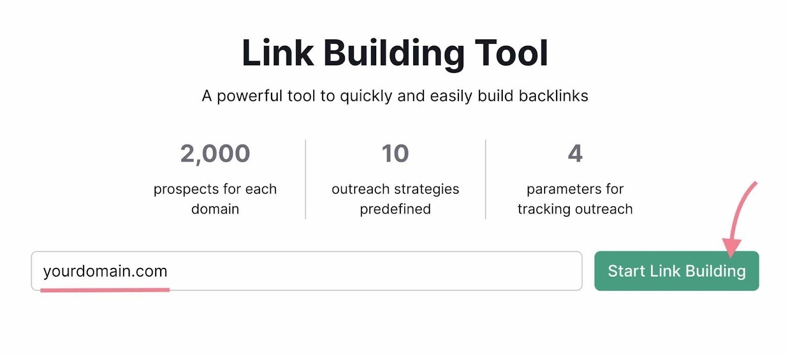 Link Building Tool