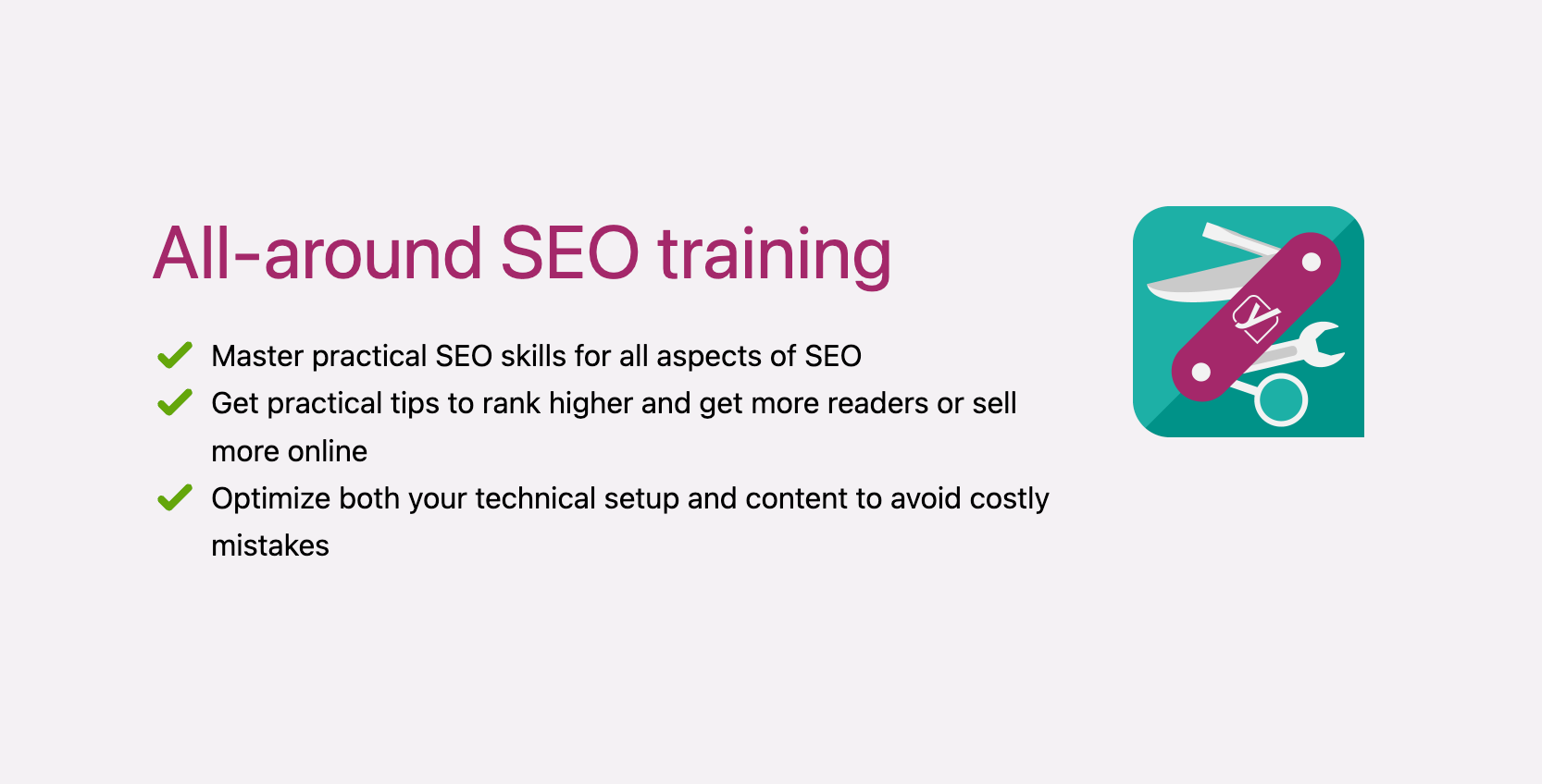 all-around seo training from yoast