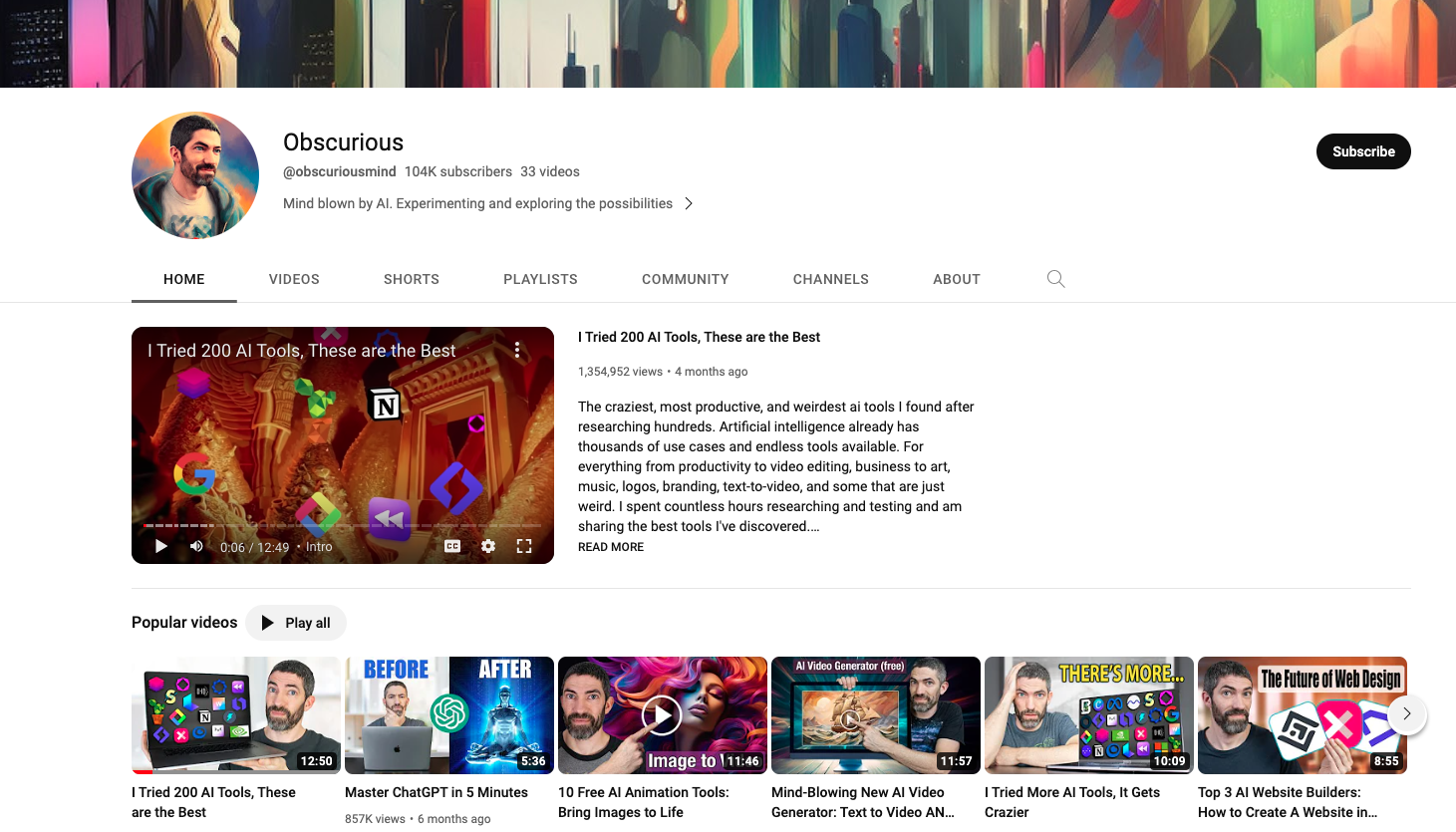 A YouTube creator sourced using Semrush's Keyword Analytics for YouTube app