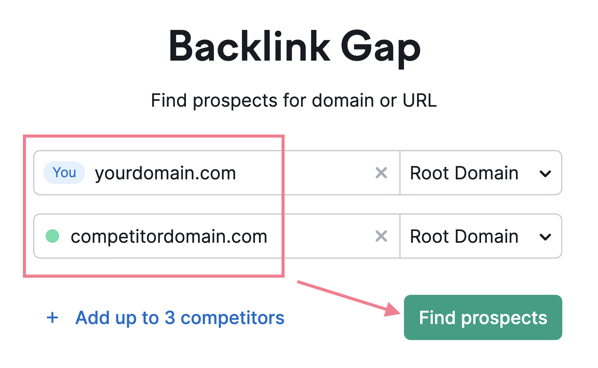 backlink gap tool