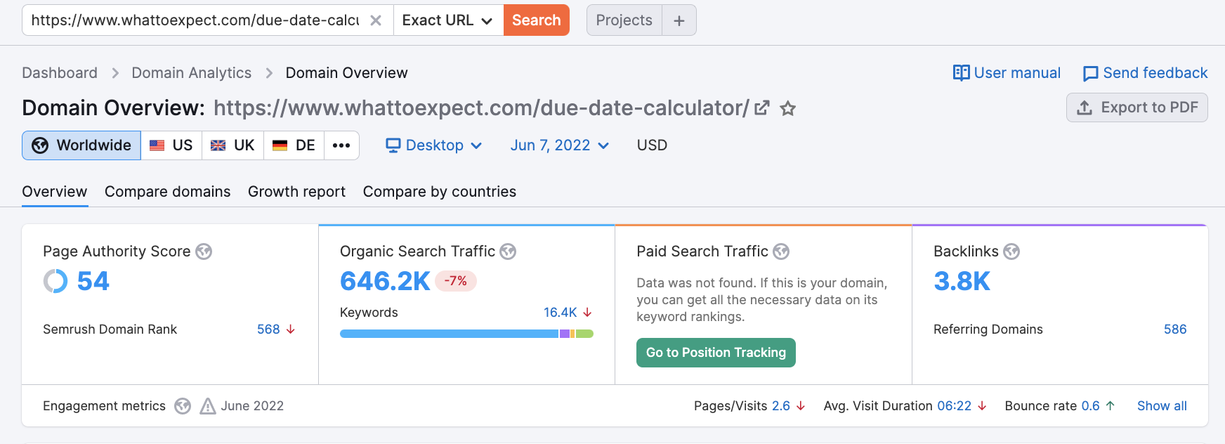 healthcare content marketing example - statistics