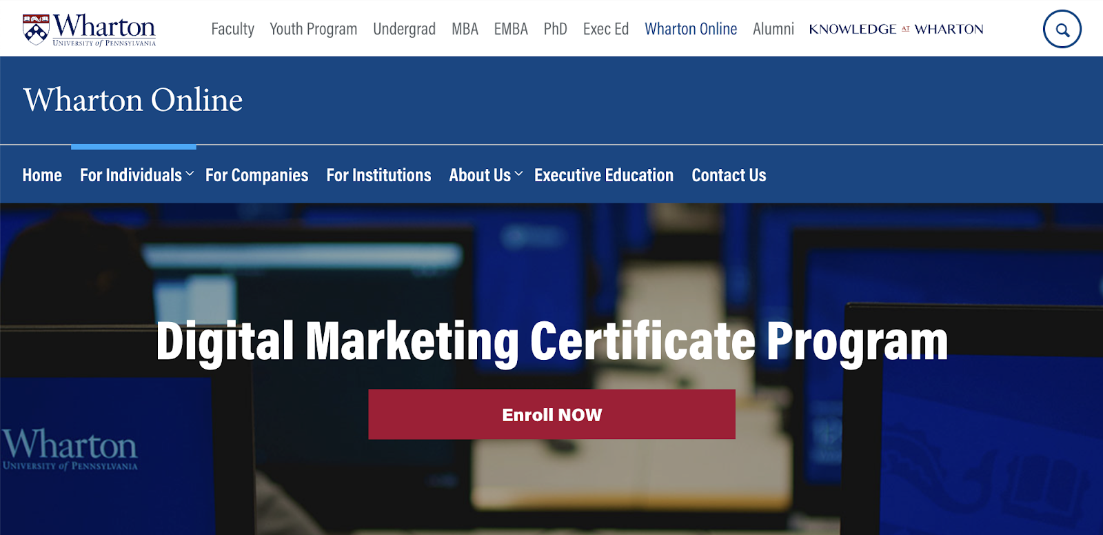 Digital Marketing Certificate Program