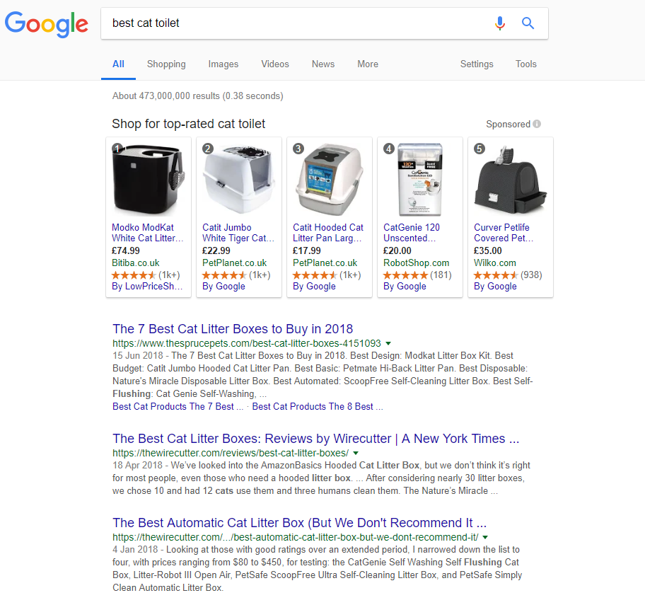 Search results for 'best cat toilet'