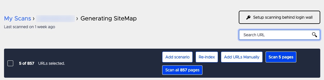 Generating SiteMap